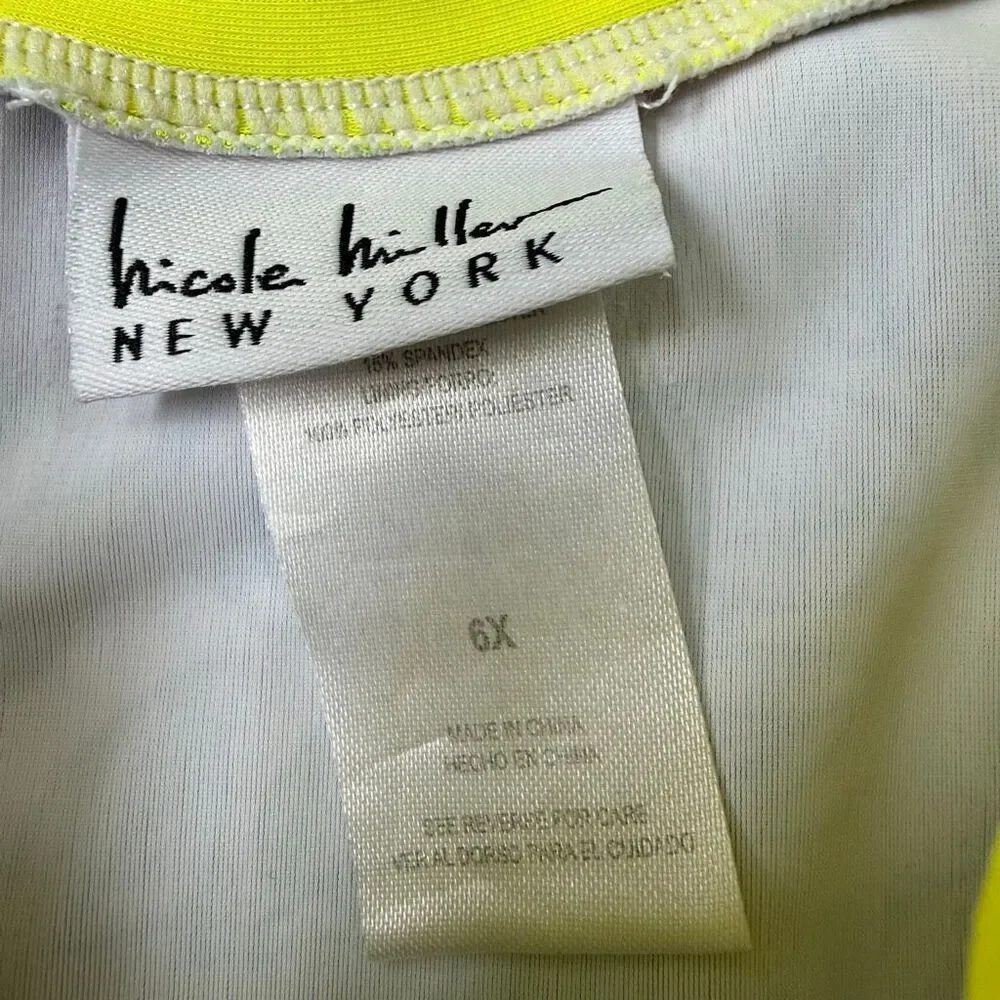 Set of 3 girls swimming suits Penelope Mack, Nicole Miller New York size 6X